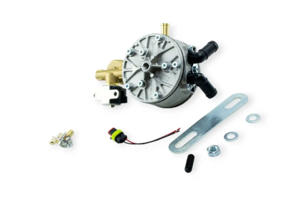 редуктор ГБО 4е пок VERSUS VR-L Standart (180 л.с). с ЭМК газа OMB катушка AMP 368167 - зображення 2