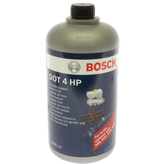 Гальмівна рідина BOSCH / DOT4 HP / 1 л. /