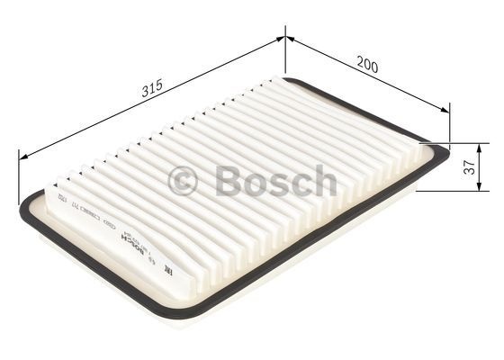 Фільтр повітряний 1 987 429 184 - зображення 5