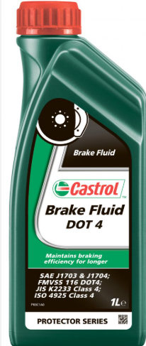 Гальмівна рідина Castrol Brake Fluid / DOT 4 / 0,5л. / 15CD19 - зображення 1