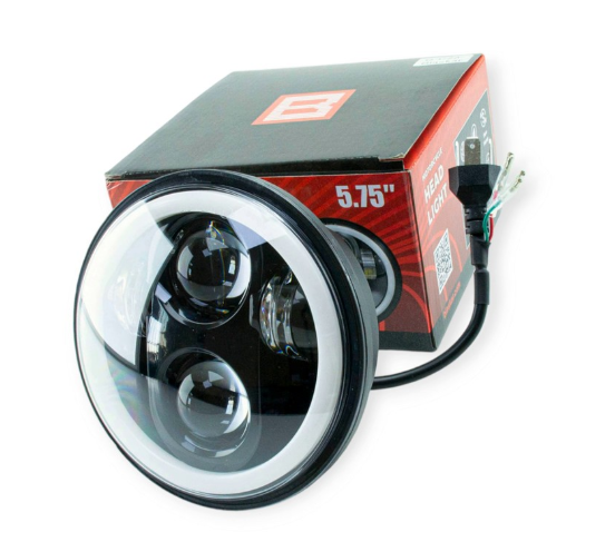 фара 2103-2106 LED (140мм 5,75") 60W + повороты Premium шт.