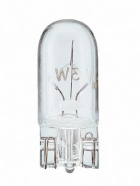 лампа БЦ 12V 3W W2.1х9.5d PHILIPS