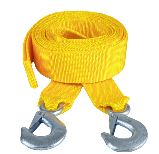 трос буксир. лента   3 т х 4,0м х 40мм крюк/оранж/кулек Штурмовик