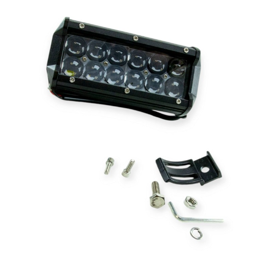 фара дополнительная LED  прямоуг. 170х75х70 (Д/В/Ш) 36W S дальний СREE