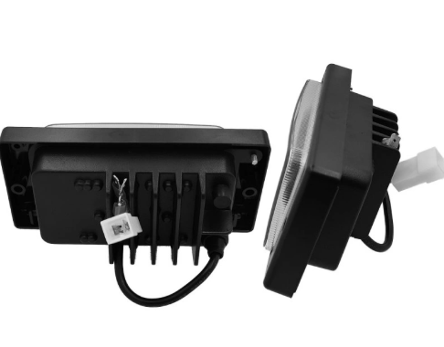 противотум. ВАЗ-2110-15 LED 40W 4 диод. элемент.+ДХО (метал. корп.) шт. (выпис. кратно 2) HРG-050-03 с DRL - зображення 2