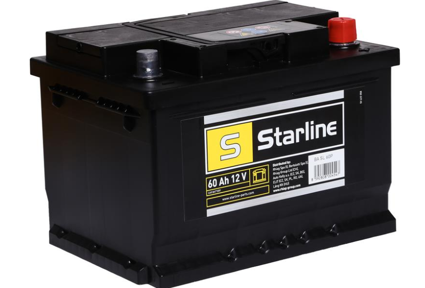 Аккумулятор STARLINE, R"+" 60Ah, En540 (242 x 175 x 175) правый "+", B13