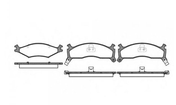 Тормозные колодки дисковые