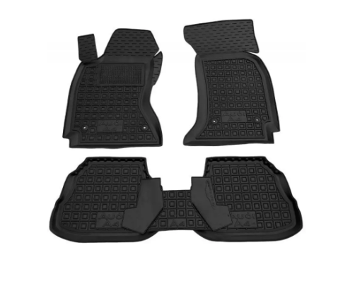 коврики салона Audi A4 (B5) 1994-2001  борт 2,5см, с перемычкой