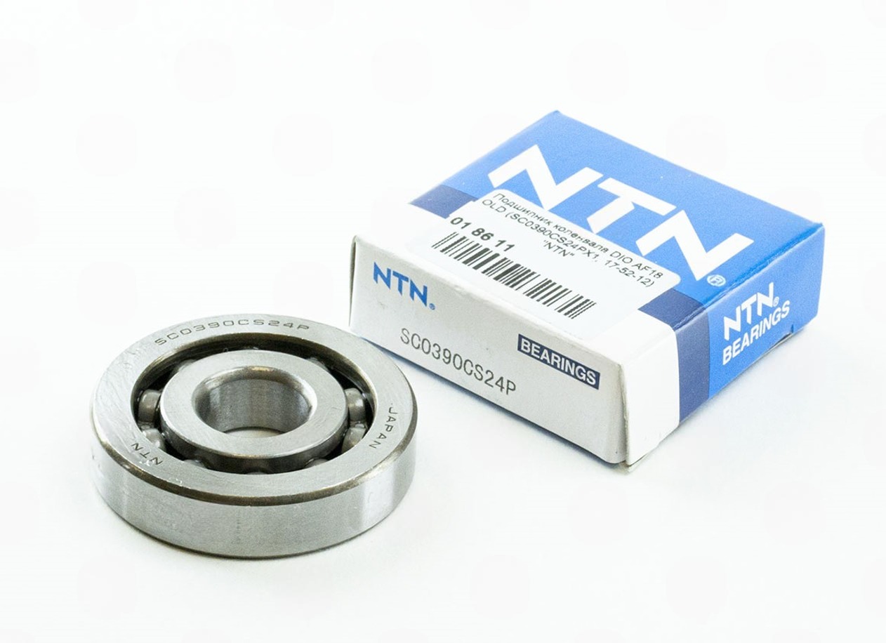 подшипник к/в HONDA DIO-18 (17х52х12) NTN