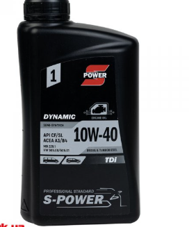 масло S-Power 10W-40 Dynamic TDi Diesel CF/SL (1л)