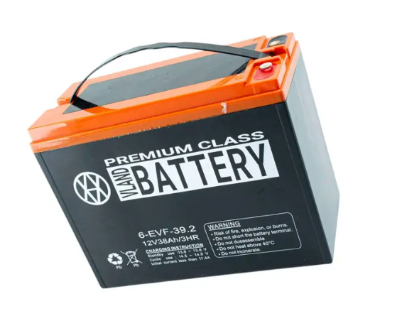 акб  12V 38А (223х174х105) тяговый VLAND 6-EVF-39.2