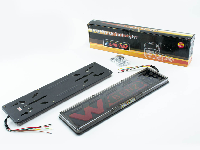 фонарь задн.грузовой, прицепы LED 46см MERSEDES-BENZ 12-24V