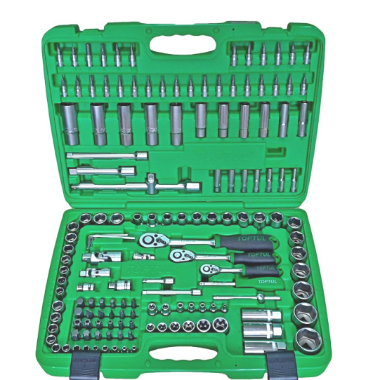 Набір інструменту комбінованого 1/4"&3/8"&1/2" 151ед. GCAI151R - зображення 3