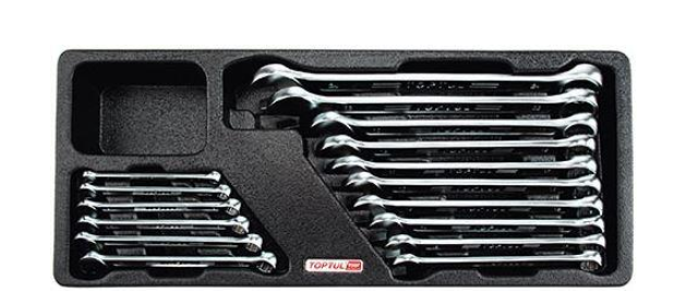 Набір ключів комбінованих 6-24мм 16 од. (в ложементі)