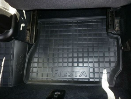 коврики салона Ford Fiesta V 2002-2008 борт 2,5см, с перемычкой 11181 - зображення 5