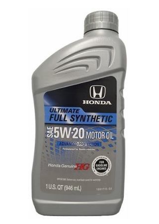 масло Honda  5W-20 Ultimate Full Synthetic (0.946л)