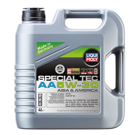 масло Liqui Moly 5W-30 Special Tec AA (Asia & America)  4Л