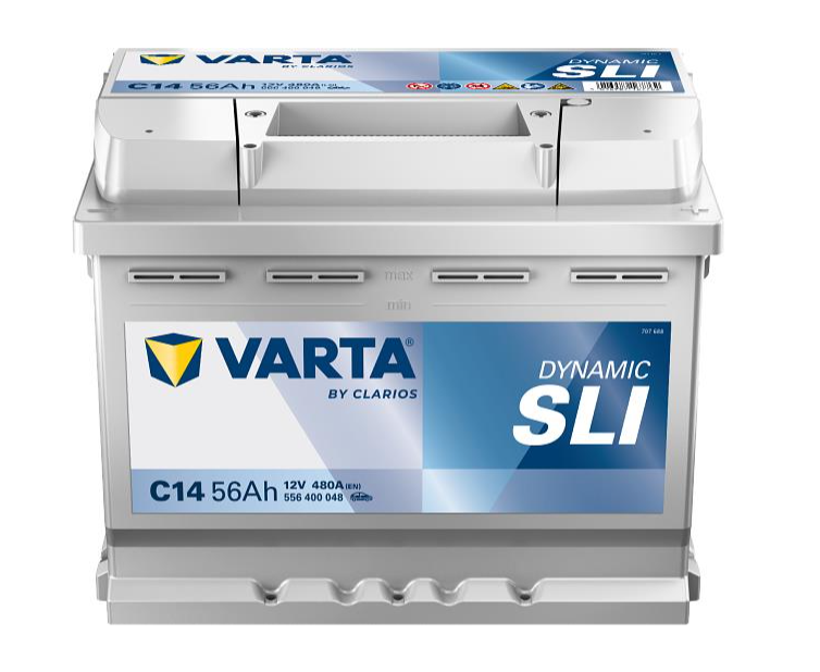 Аккумулятор - ERA SLI , 56Ah , EN  480 , 242x175x190 (ДхШхВ) , правий "+" , 6СТ-56 АзЕ