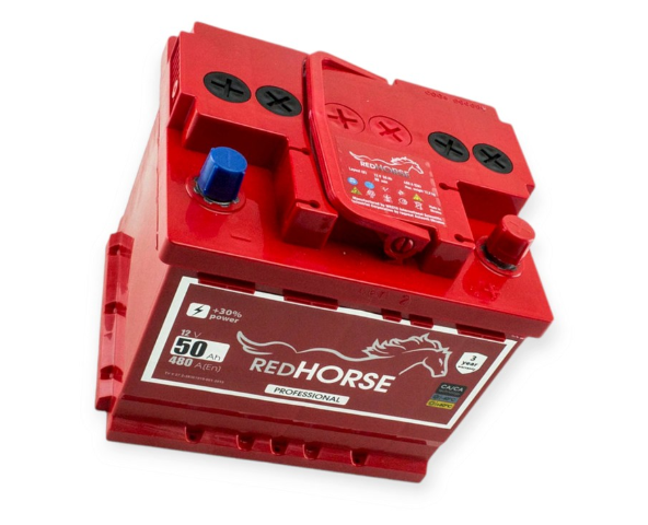 Аккумулятор Red Horse  50Ач 480А professional (L1) (0) Евро прав +