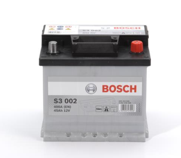 Аккумулятор Bosch S3 45Ah, EN 400 правый "+" 207х175х190 (ДхШхВ)