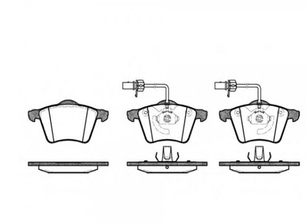 Тормозные колодки дисковые