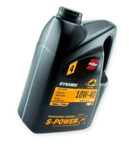 масло S-Power 10W-40 Dynamic TSi SL/CF (4л)