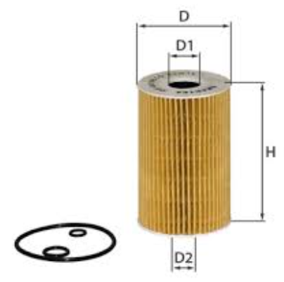 фильтр масл. VW Caddy III, IV TDI (10->), T5, T6 TDI (09->)  (SMARTEX)
