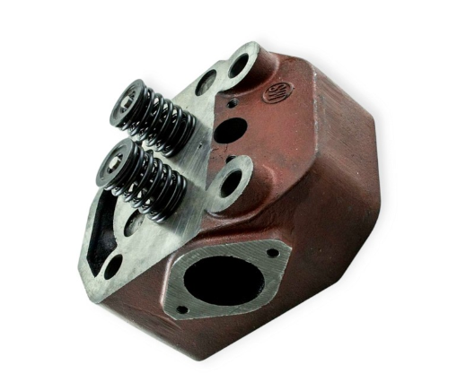 головка цилиндра в сборе на мотоблок ZUBR (на мототрактор под форсунку O21m) 251424 - зображення 3