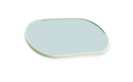 зеркало наружное 250x130мм (4-7/8“X9-5/8") крепл. болт белое Польша