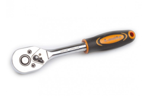 трещетка с квадратом   1/4" 24 зуба 150 мм CrV Lavita