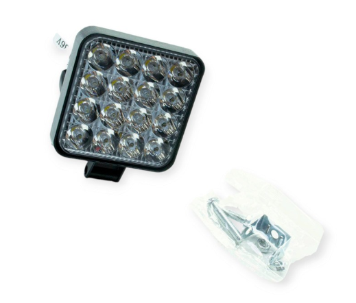 фара дополнительная LED  85х85х20 (Д/В/Ш) 48W ближний (выписывать по 2)
