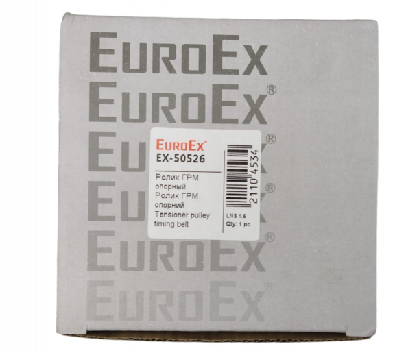 ролик ГРМ Lanos,Aveo,Lacetti 1,6 16V опорный 96350526 EuroEx EX-50526 - зображення 3