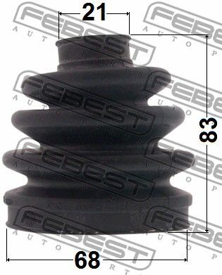 Пильовик приводу колеса