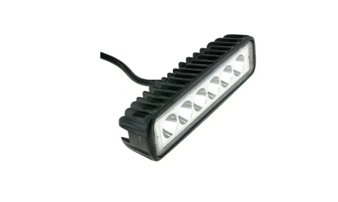 фара дополнительная LED  прямоуг. 150х38х40 (Д/В/Ш) 18W ближний FlOOD 07T-18W/40/F - зображення 1