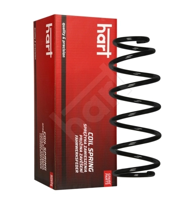 пружина пер. Peugeot 407/SW 1.6D/1.8-2.0i (04-11)  (HART)