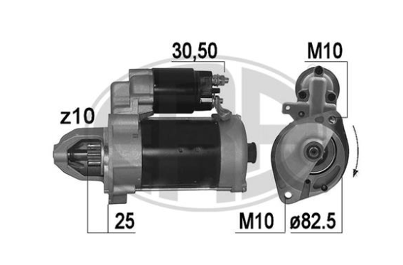 Стартер MERCEDES-BENZ