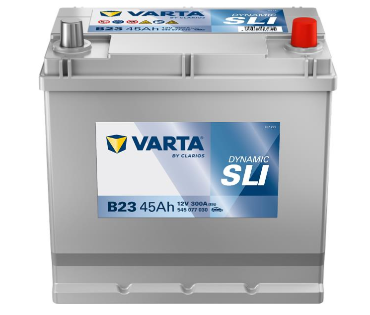 Аккумулятор VARTA BLACK DYNAMIC 45Ah, EN 300, правый "+", 219x135x225 (ДхШхВ) | 6СТ-45 АзЕ (B23)