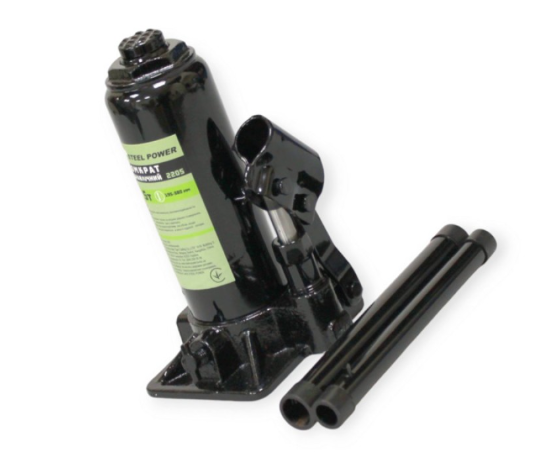 домкрат гидравл.  5Т  195-380мм  (коробка) Steel Power SPR 2205 - зображення 2