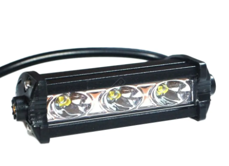 фара дополнительная LED  прямоуг. 110х25х45 (Д/В/Ш) 9W ближний 3030 E-9W/F - зображення 1