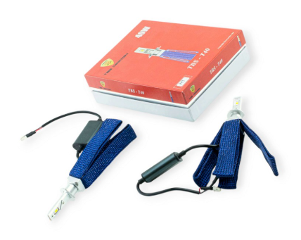 лампа LED H1 12V-24V T40 6000K 40W радиатор+обманка