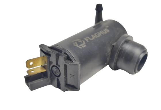 мотор бачка омывателя Lanos с/о под клему (Flagmus) 96190259S - зображення 2