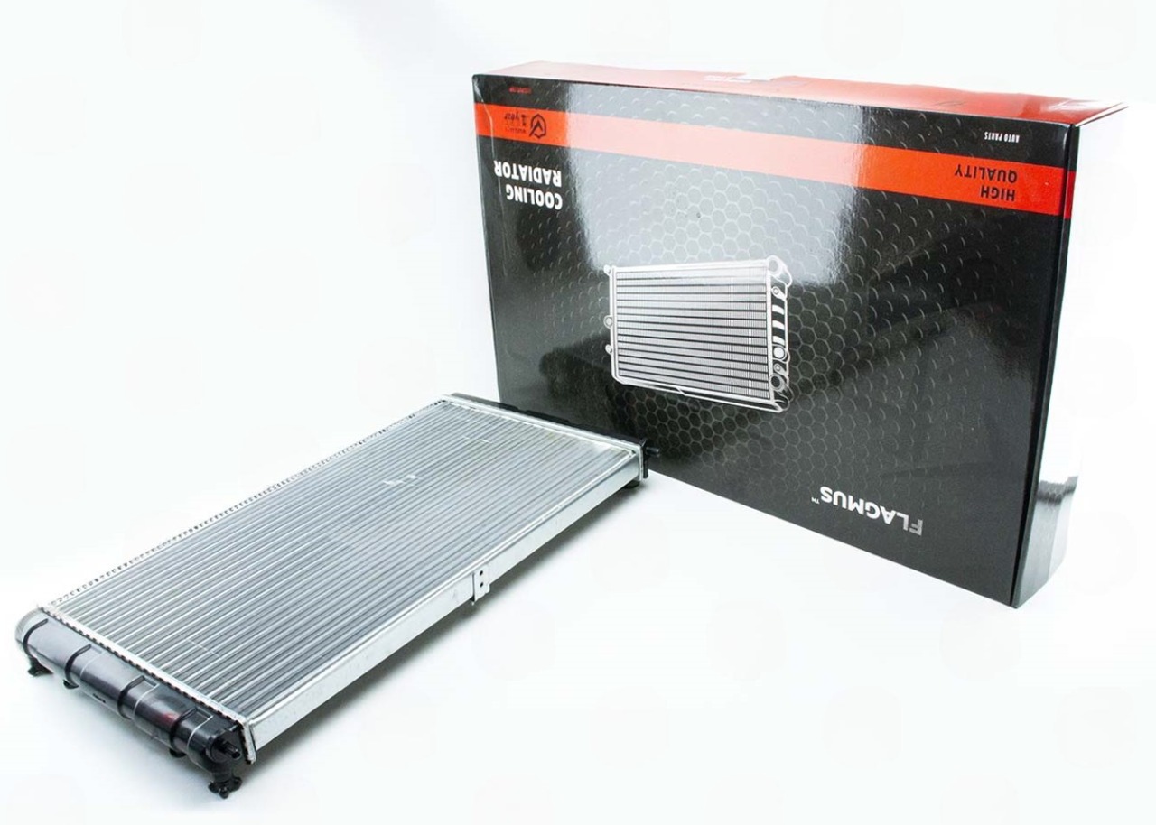 радиатор двиг.2123 Нива-Шевроле  алюм. FLAGMUS