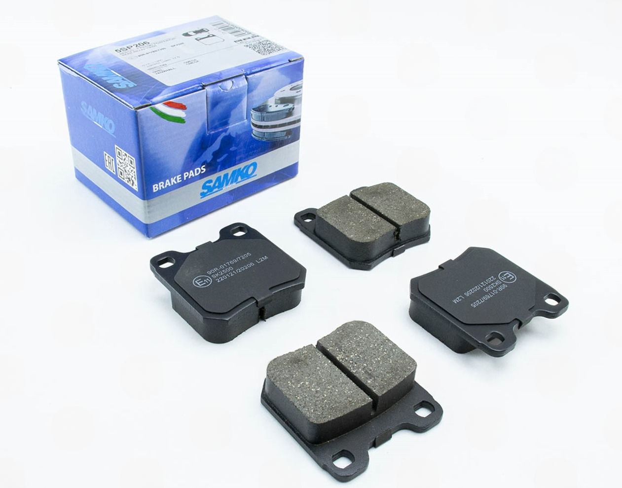 колод.торм. зад. Opel Omega A-B, Vectra B (95-03) н/о  (LPR-Samko)