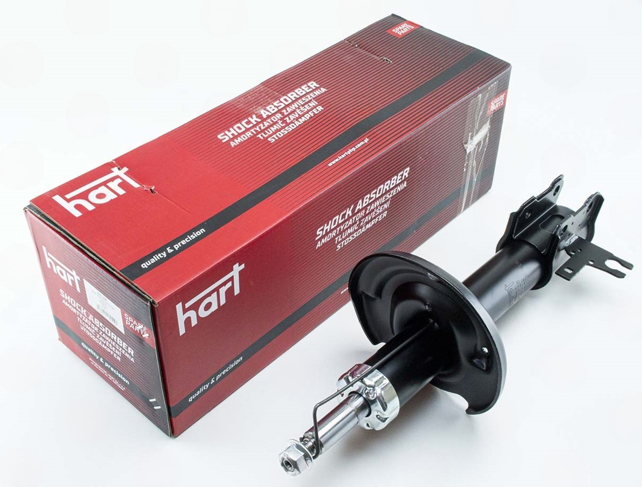 амортизатор пер. Opel ASTRA H, Zafira B левый L   (HART)