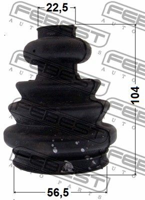 Пильовик приводу колеса