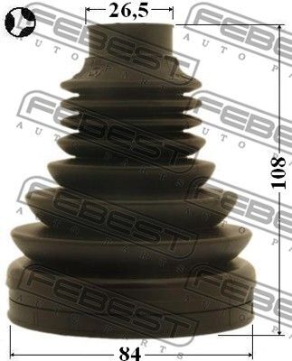 Пильовик приводу колеса