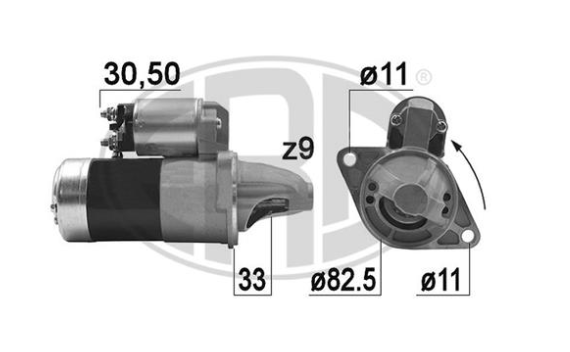 Стартер SUBARU