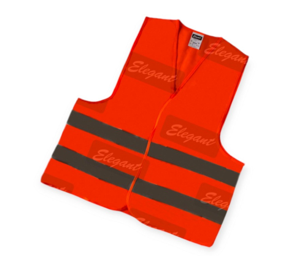 жилет светоотражающий XXL оранжевый 100г/см2 Elegant