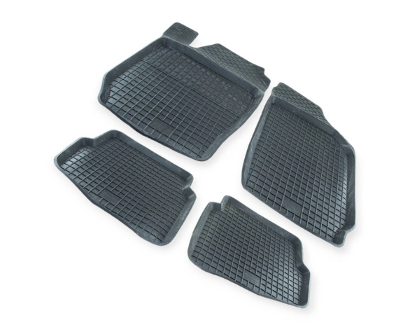 коврики салона VW Polo 2002-2009, Skoda Fabia 1999-2014, Seat Ibiza 2002-2008  борт 2,5см