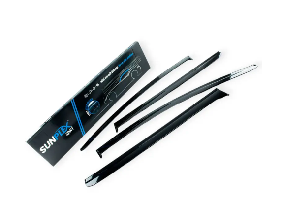 ветровик Renault Duster 2010-2017  (скотч) Sunplex